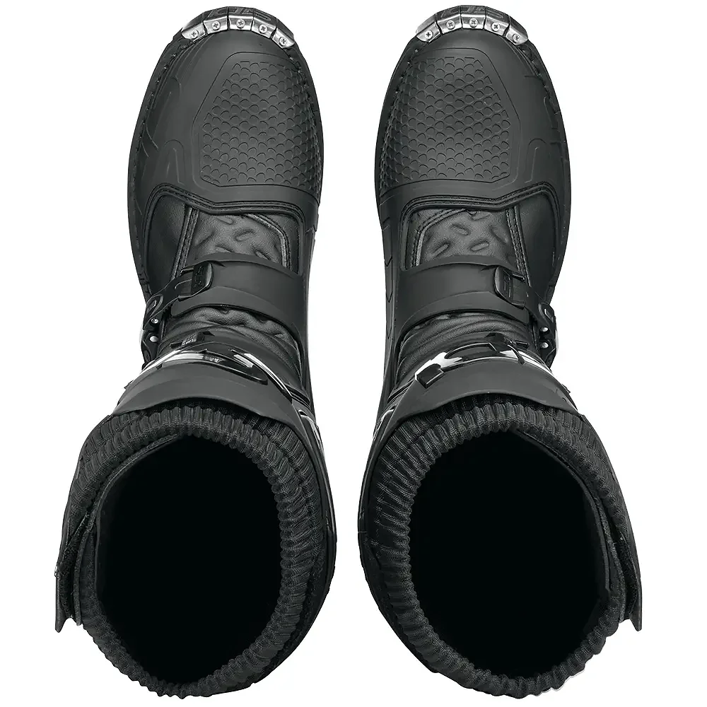 Primer plano de la construcción y material del X POWER ENDURO WP Botas Sidi - Moto Garage Miami