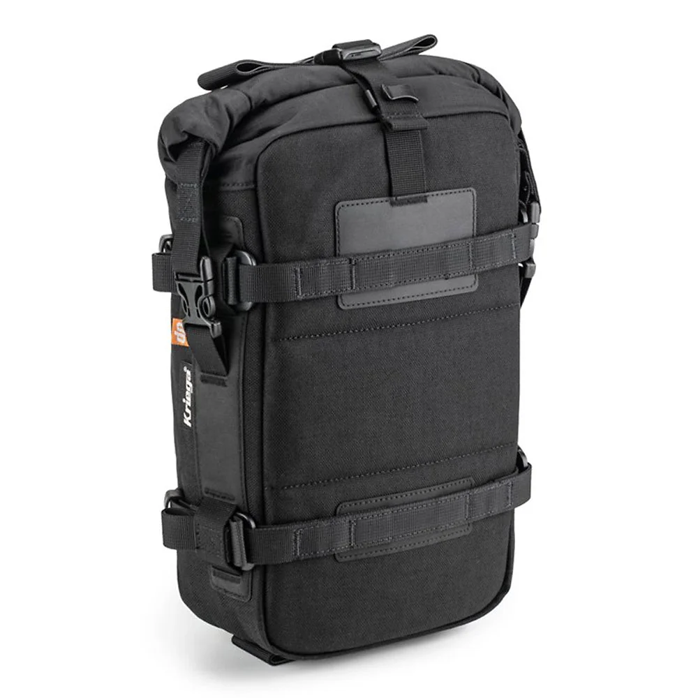 Acabados interiores y sistema de retención del modelo Kriega OS-6 ADVENTURE PACK - Moto Garage Miami