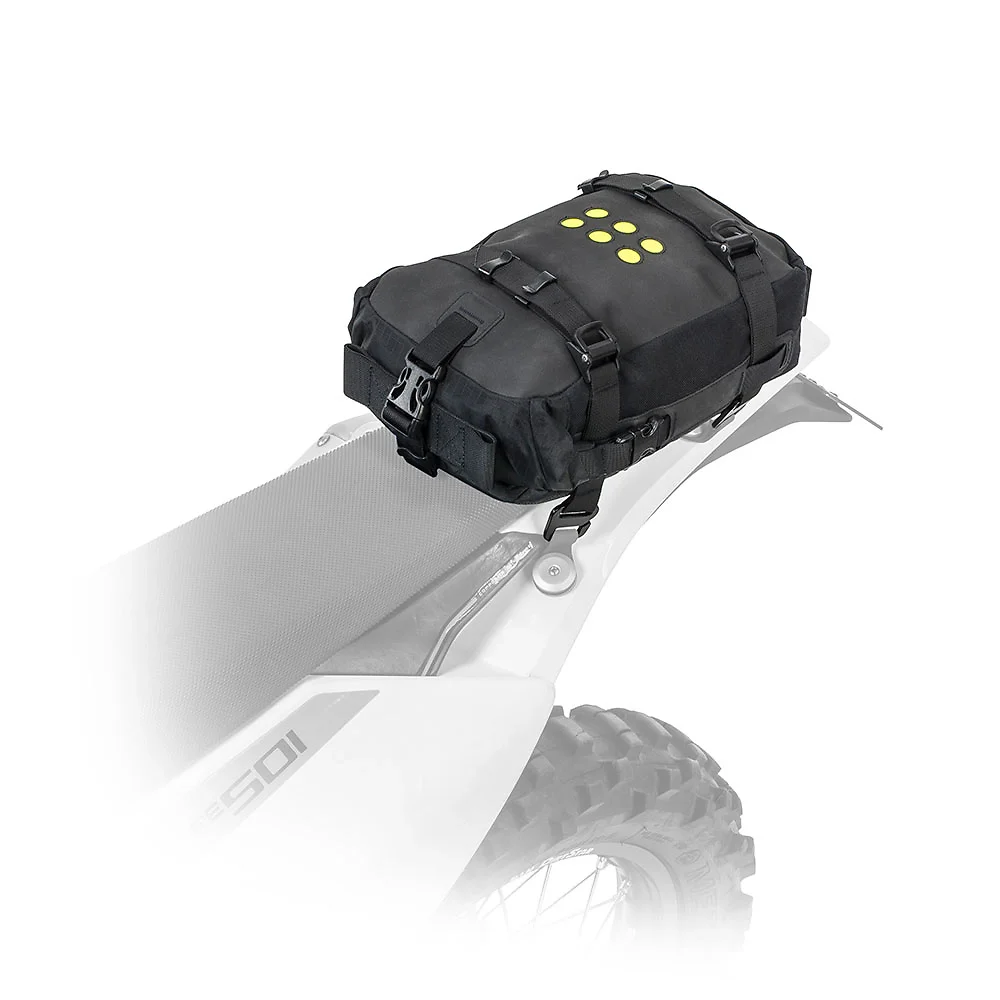 Perfil aerodinámico y sistema de ventilación del Kriega OS-6 ADVENTURE PACK - Moto Garage Miami