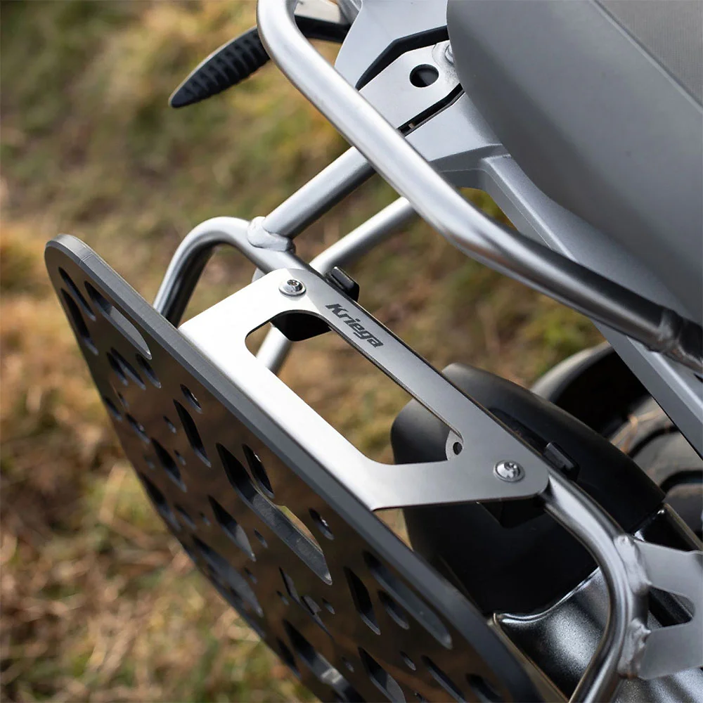 Perfil aerodinámico y sistema de ventilación del Adaptador de plataforma OS para BMW GS Adventure - Moto Garage Miami