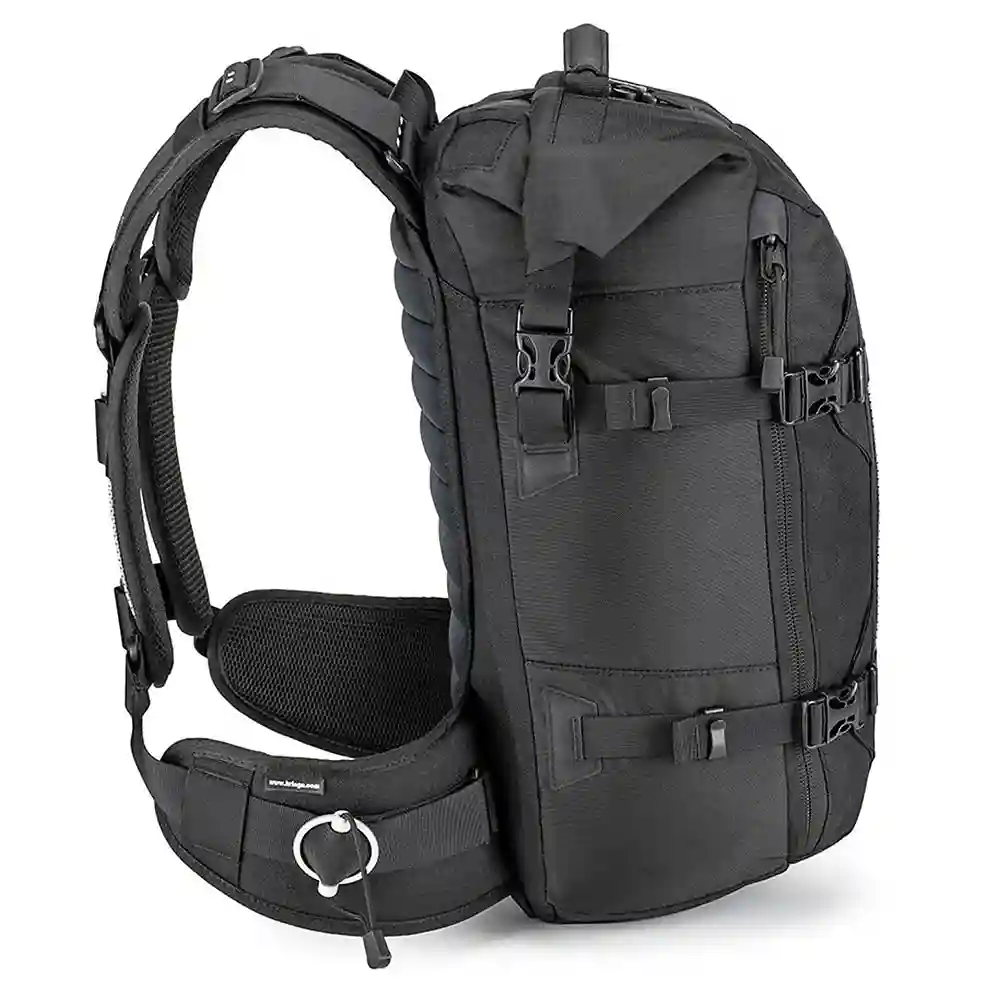 Acabados interiores y sistema de retención del modelo Mochila R25 V2 - Moto Garage Miami