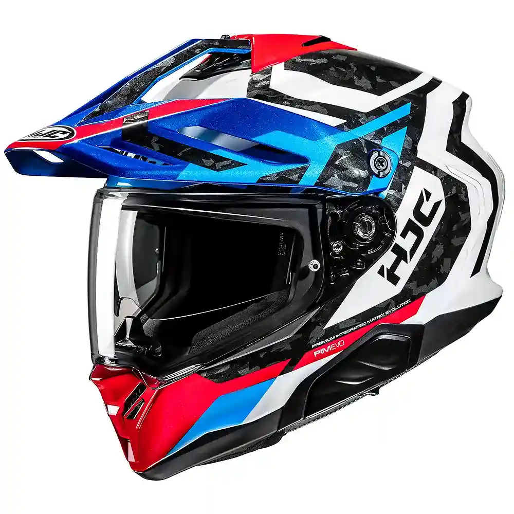 Detalle de pintura y diseño en tonalidad MC-21, 2XL del RPHA 60 Dakar / Casco - Moto Garage Miami
