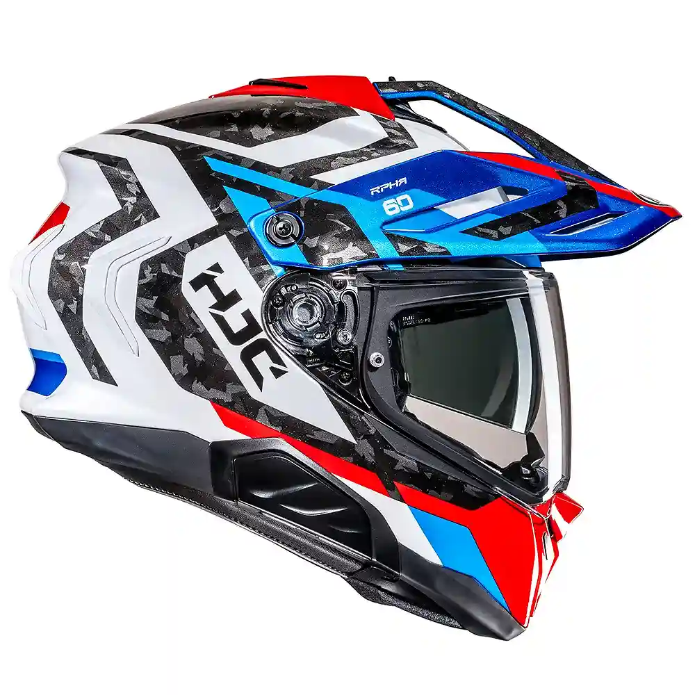 Acabados interiores y sistema de retención del modelo RPHA 60 Dakar / Casco HJC - Moto Garage Miami