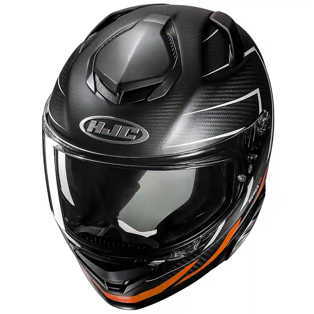 Acabados interiores y sistema de retención del modelo RPHA 71 CARBON CANO / Casco HJC - Moto Garage Miami