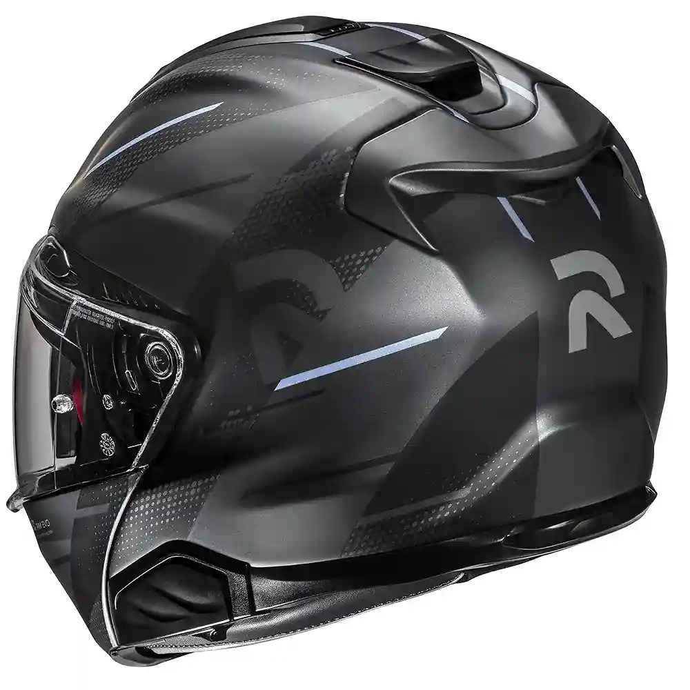 Perfil aerodinámico y sistema de ventilación del RPHA 91 BLAT / Casco HJC - Moto Garage Miami