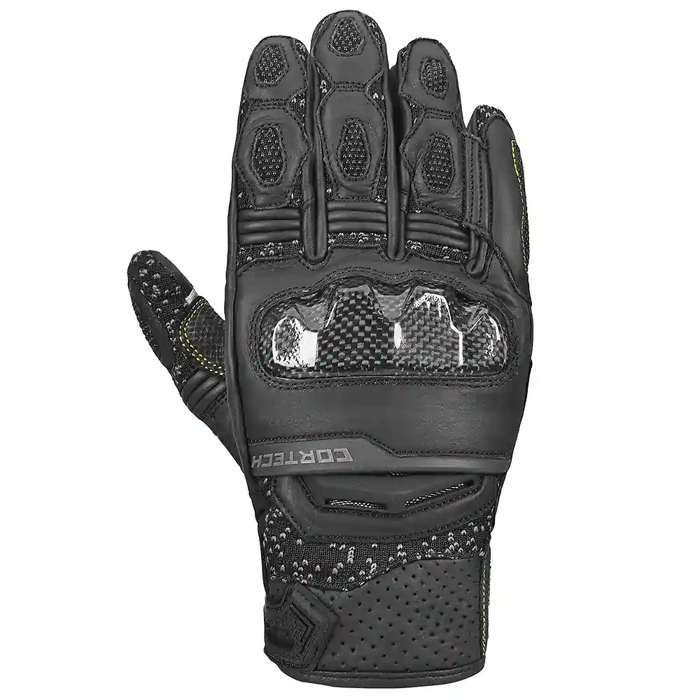 Toma estructural y acabado gráfico Negro, 3XL del modelo Guantes Revo ST V2 - Moto Garage Miami