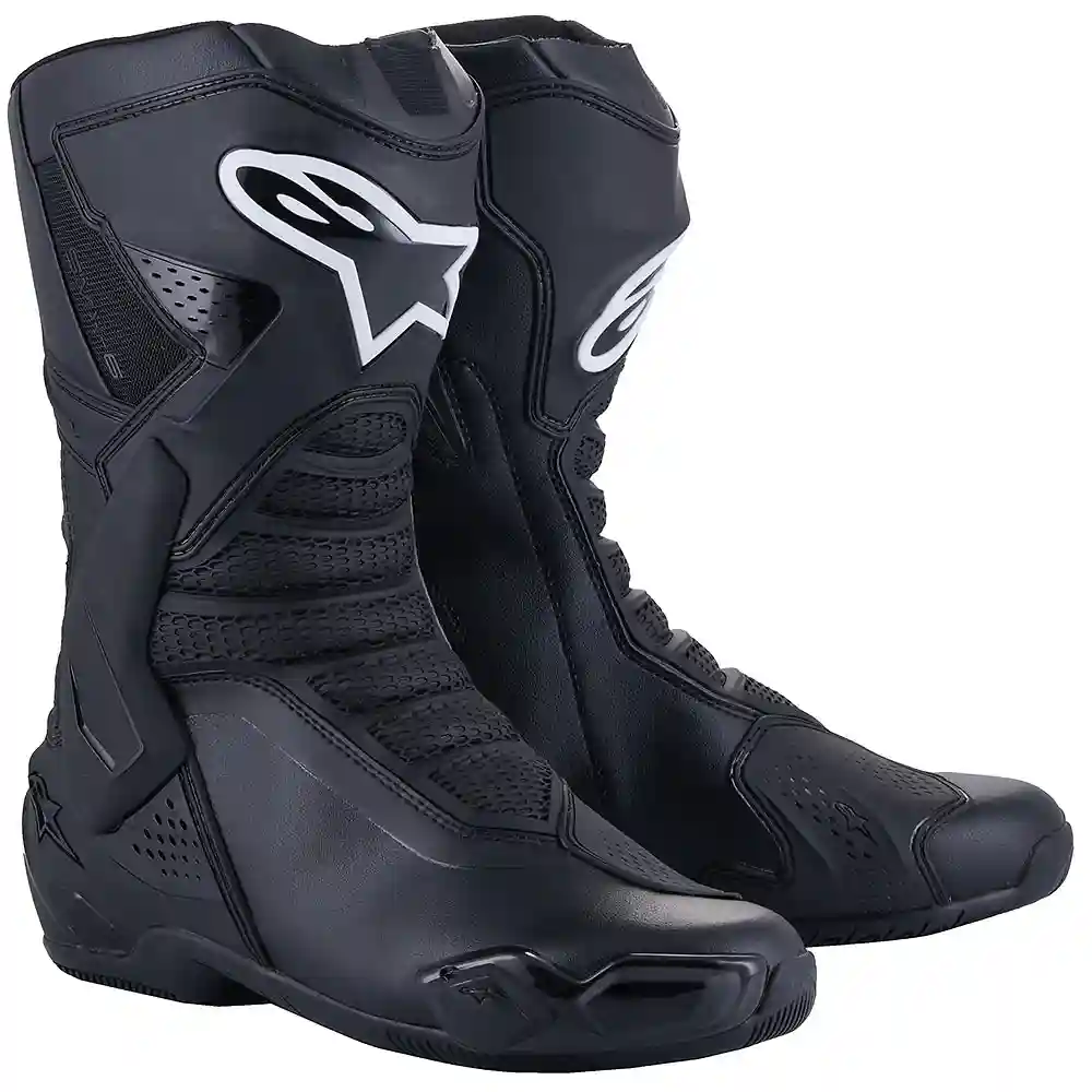 Toma estructural y acabado gráfico Negro, 50 del modelo SMX-6 V3 Botas - Moto Garage Miami