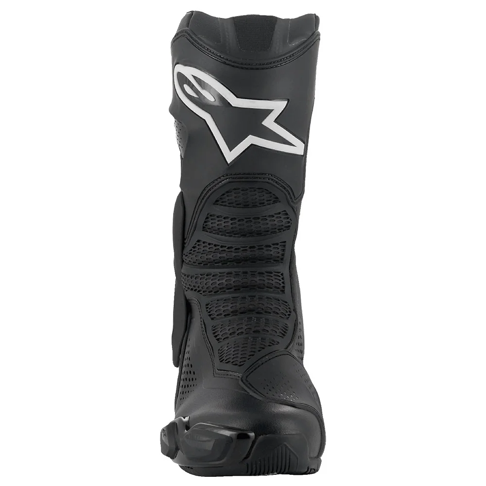Acabados interiores y sistema de retención del modelo SMX-6 V3 ventiladas Botas Alpinestars - Moto Garage Miami