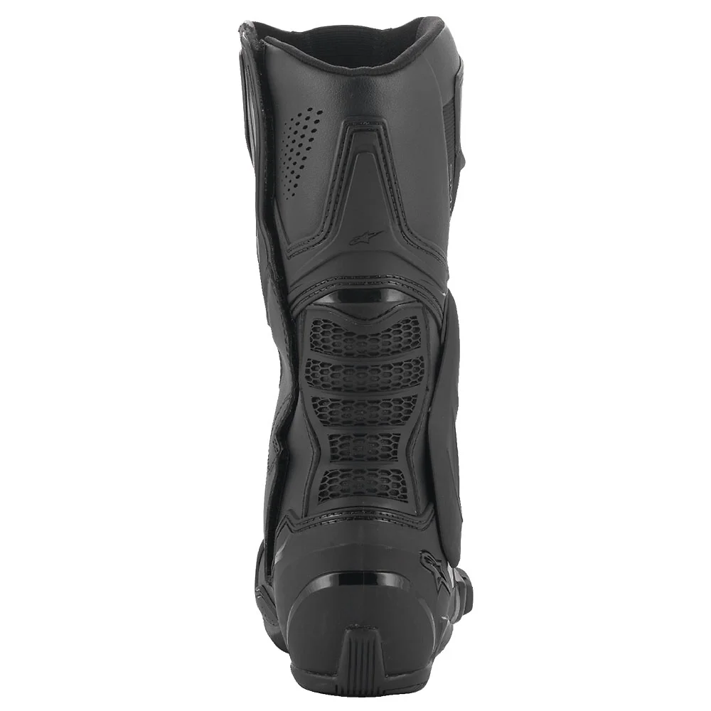 Primer plano de la construcción y material del SMX-6 V3 ventiladas Botas Alpinestars - Moto Garage Miami