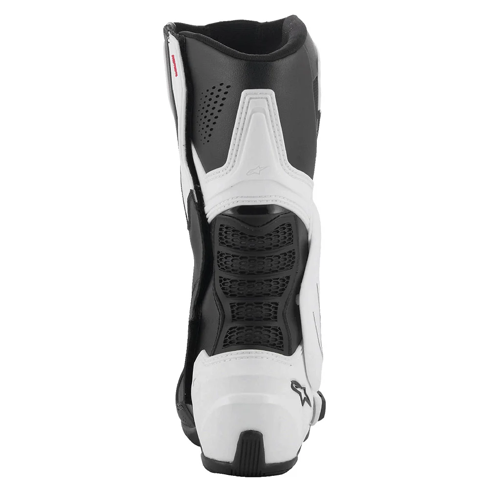 Acabados interiores y sistema de retención del modelo SMX-6 V3 ventiladas Botas Alpinestars - Moto Garage Miami