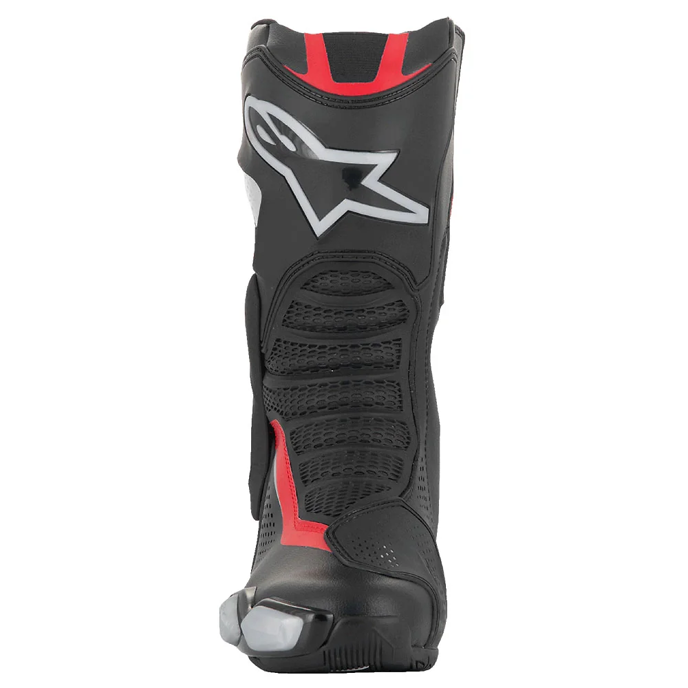 Acabados interiores y sistema de retención del modelo SMX-6 V3 ventiladas Botas Alpinestars - Moto Garage Miami