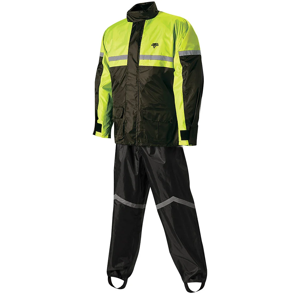 Toma estructural y acabado gráfico Negro/Alta Visibilidad, 3XL del modelo Traje De Lluvia 2P SR-6000 STORMRIDER - Moto Garage Miami