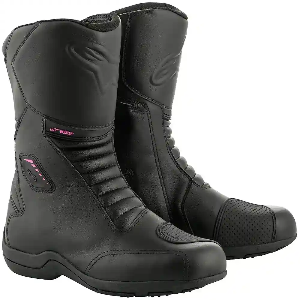 Detalle de pintura y diseño en tonalidad 42 del Stella ANDES V2 Drystar® Botas - Moto Garage Miami