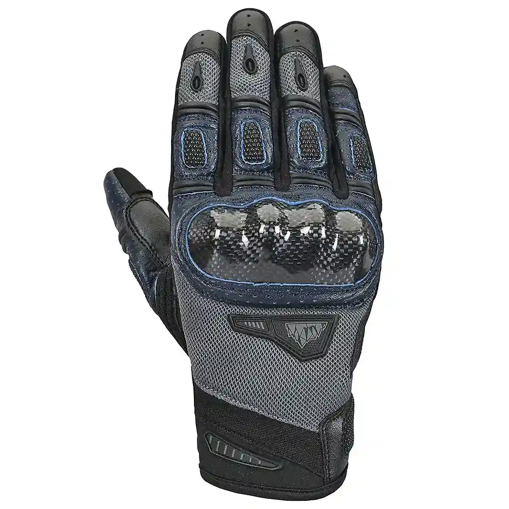 Acabado de fábrica en color Gris/Azul Marino, 3XL para el Guantes SIERRA PEAK Adventure Pro 2.0 - Moto Garage Miami