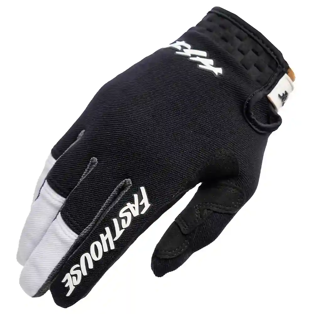 Acabado de fábrica en color Negro/Blanco, 2XL para el Speed Style Hudson / Guantes - Moto Garage Miami