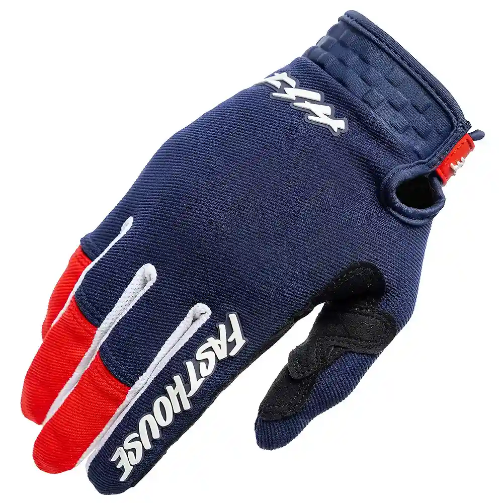 Toma estructural y acabado gráfico Azul/Rojo, 2XL del modelo Speed Style Hudson / Guantes - Moto Garage Miami