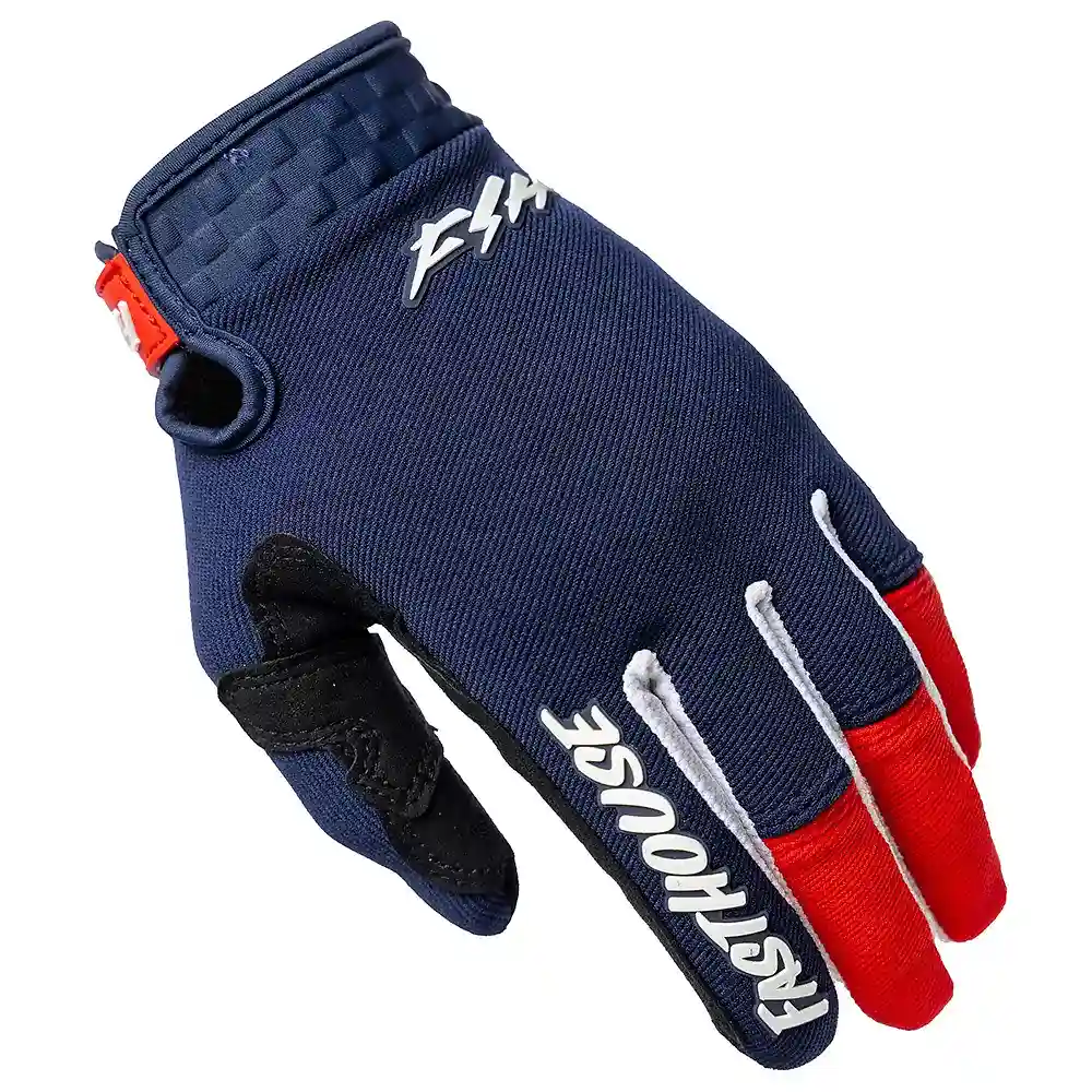 Perfil aerodinámico y sistema de ventilación del Speed Style Hudson / Guantes Fasthouse - Moto Garage Miami