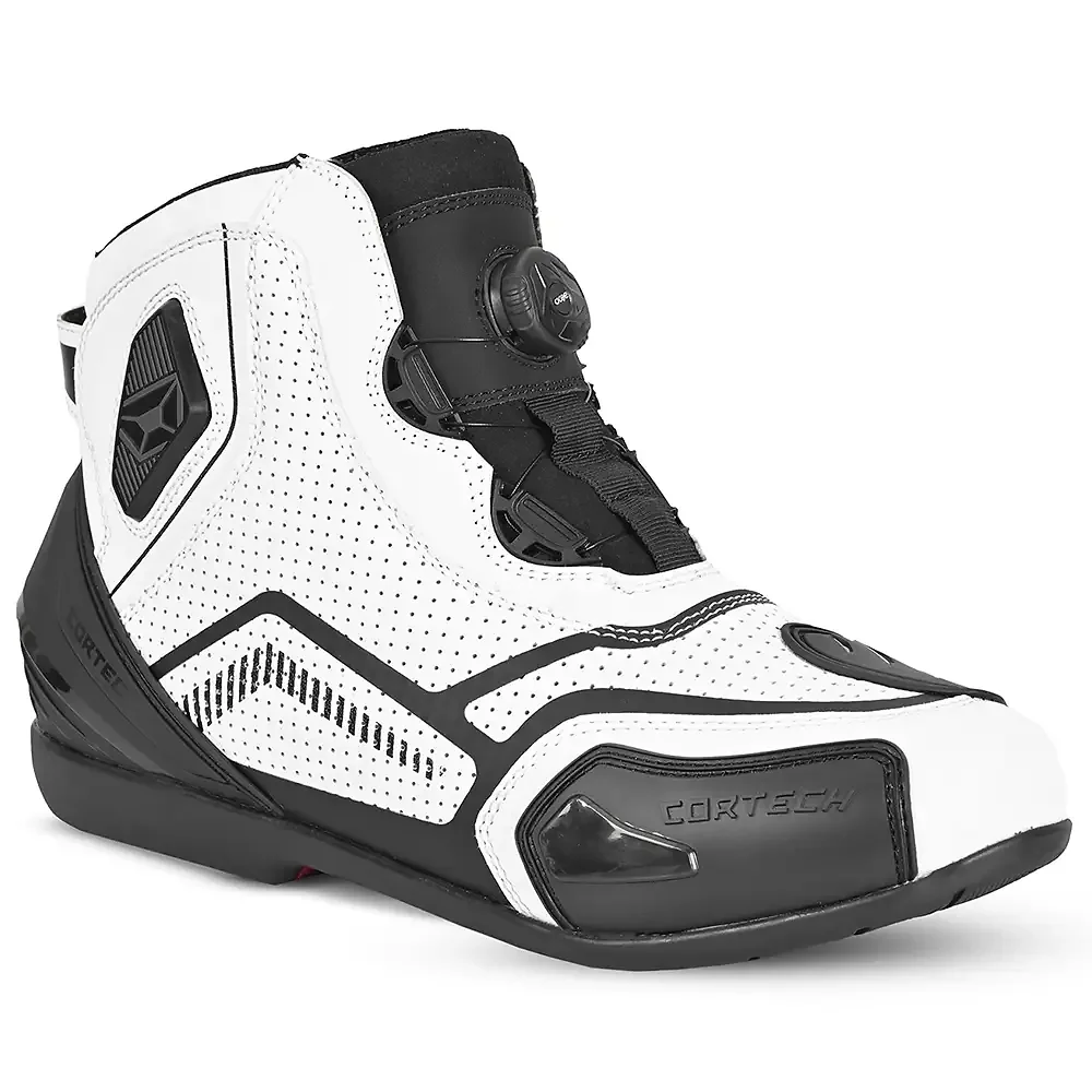 Acabado de fábrica en color Negro/Blanco, 14 para el Sport Lite Botines - Moto Garage Miami