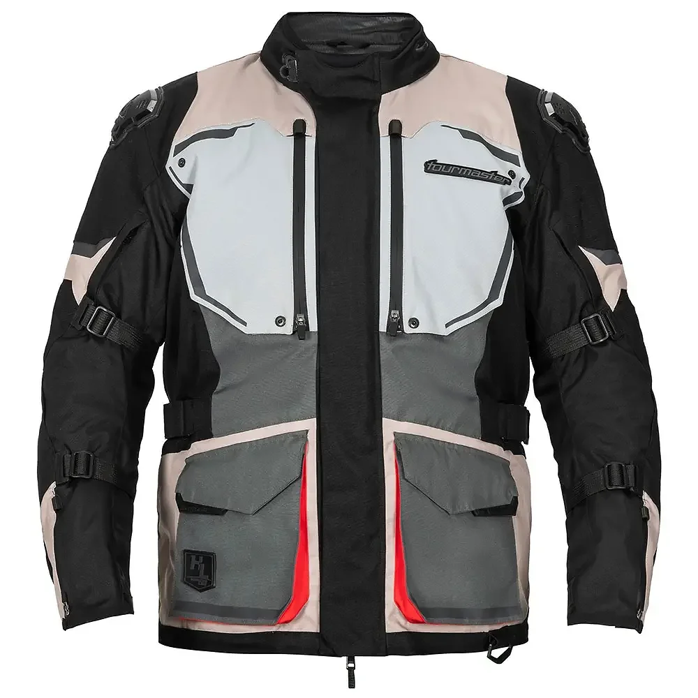 Toma estructural y acabado gráfico Arena/Gris, 2XL del modelo THE TREK ADV Chaqueta - Moto Garage Miami