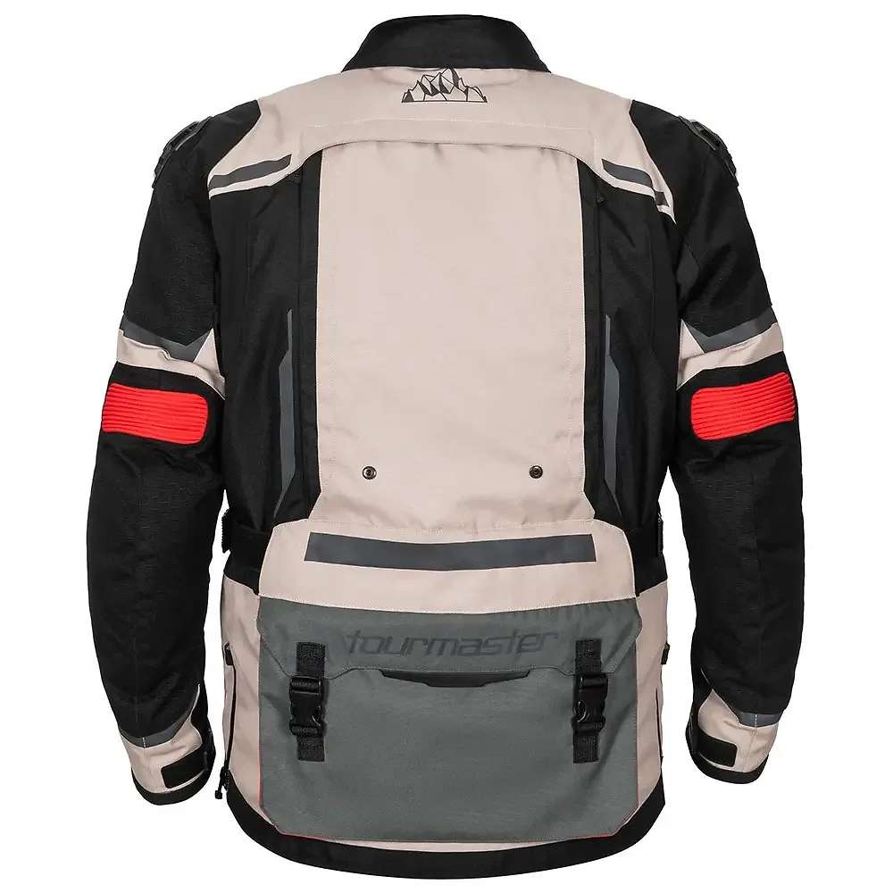 Perfil aerodinámico y sistema de ventilación del THE TREK ADV Chaqueta Tourmaster - Moto Garage Miami