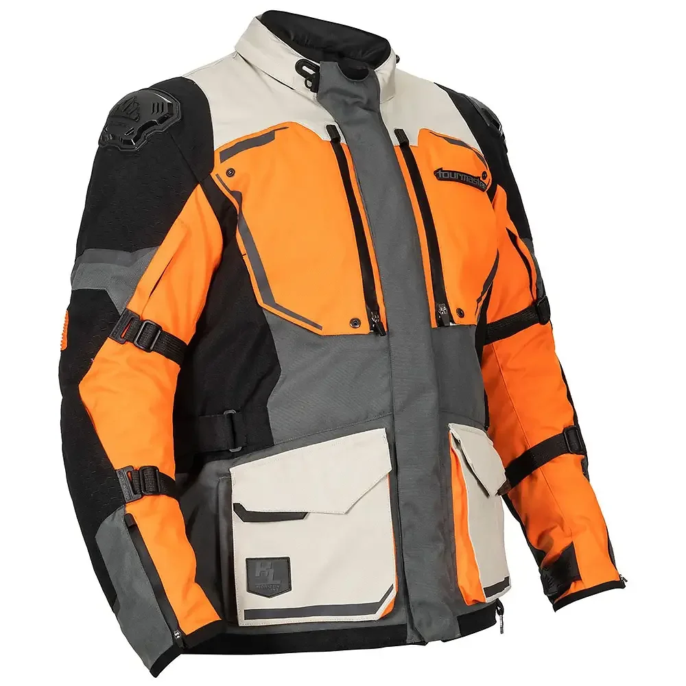 Perfil aerodinámico y sistema de ventilación del THE TREK ADV Chaqueta Tourmaster - Moto Garage Miami