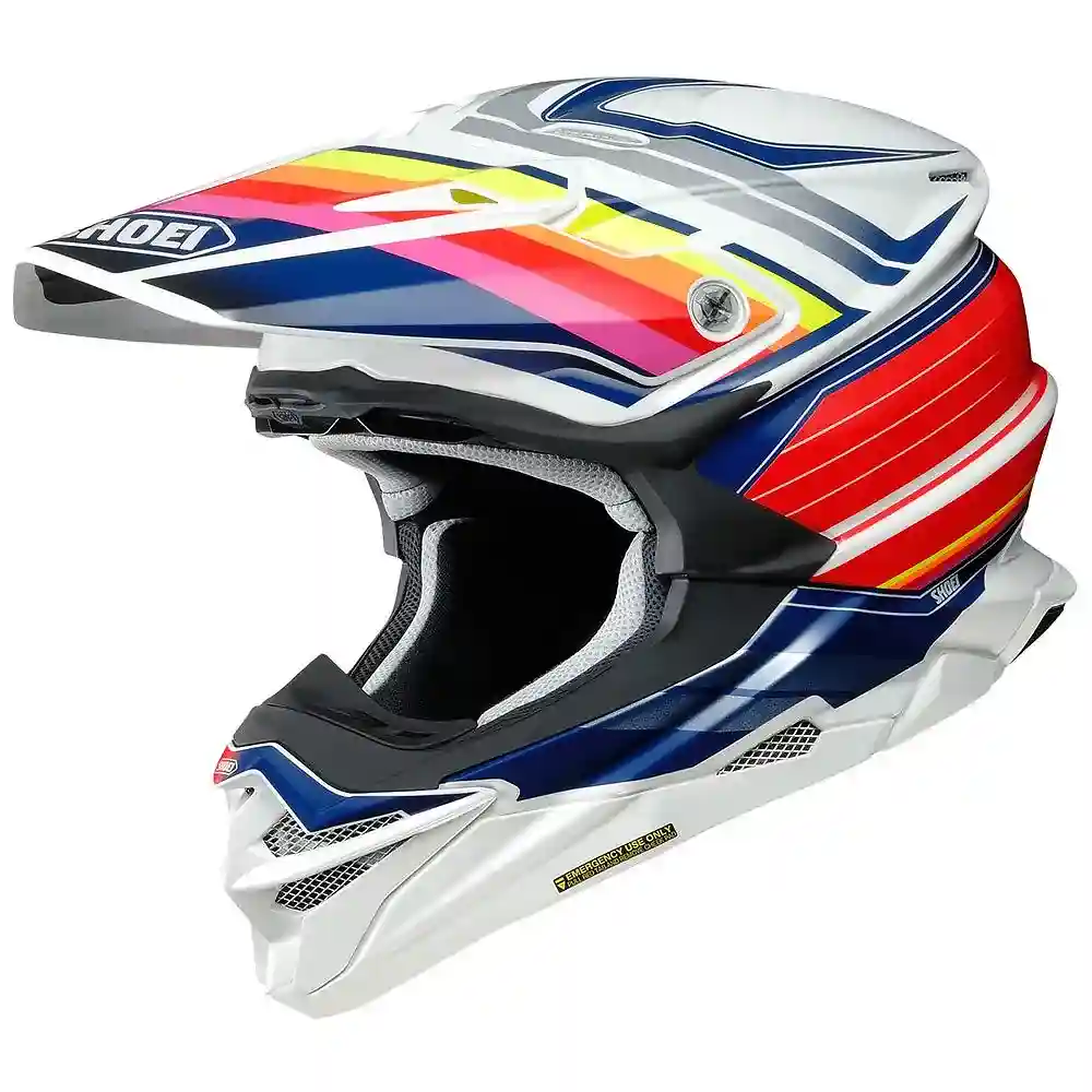 Detalle de pintura y diseño en tonalidad TC-1, 2XL del VFX-EVO PINNACLE Casco - Moto Garage Miami