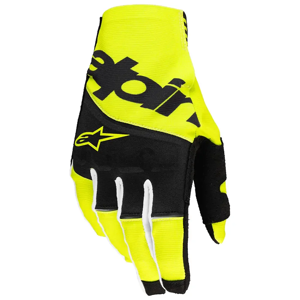 Acabado de fábrica en color Negro/Amarillo Fluor, 2XL para el Guantes TECHSTAR - Moto Garage Miami