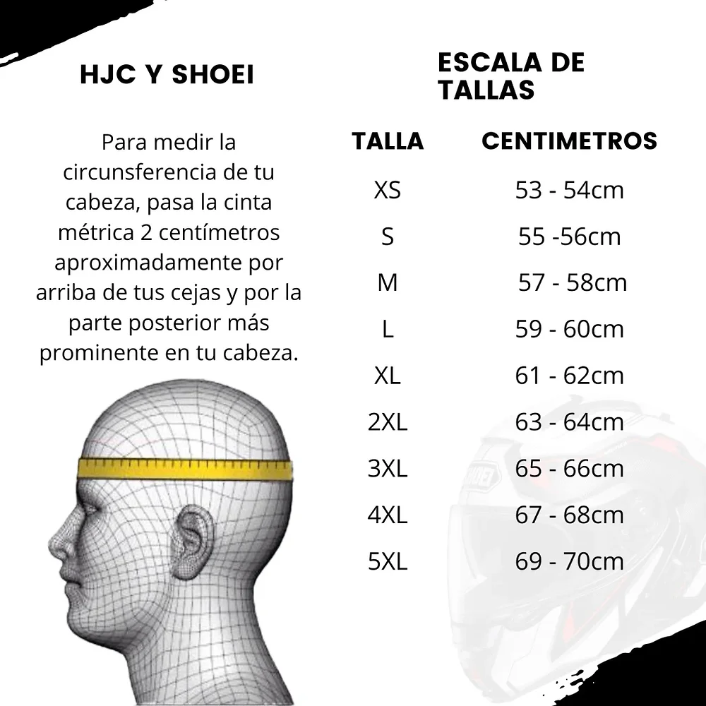 Guia de tallas