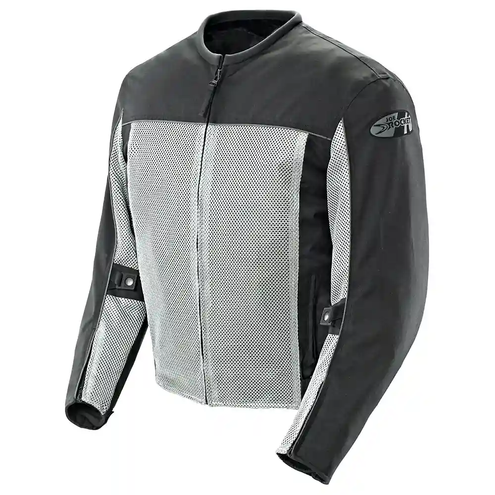 Toma estructural y acabado gráfico Gris/Negro, 3XL del modelo VELOCITY Chaqueta - Moto Garage Miami
