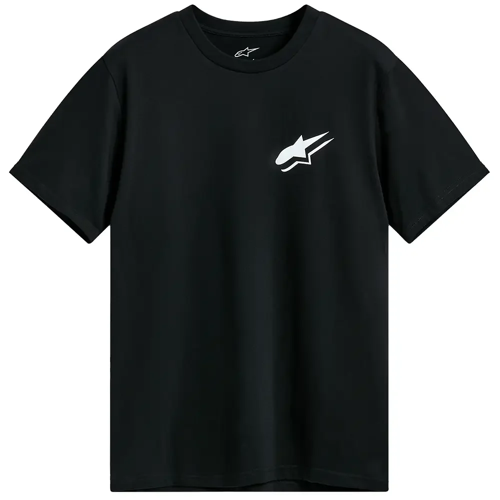 Detalle de pintura y diseño en tonalidad Negro, 2XL del FORMULATE CSF - Camiseta - Moto Garage Miami
