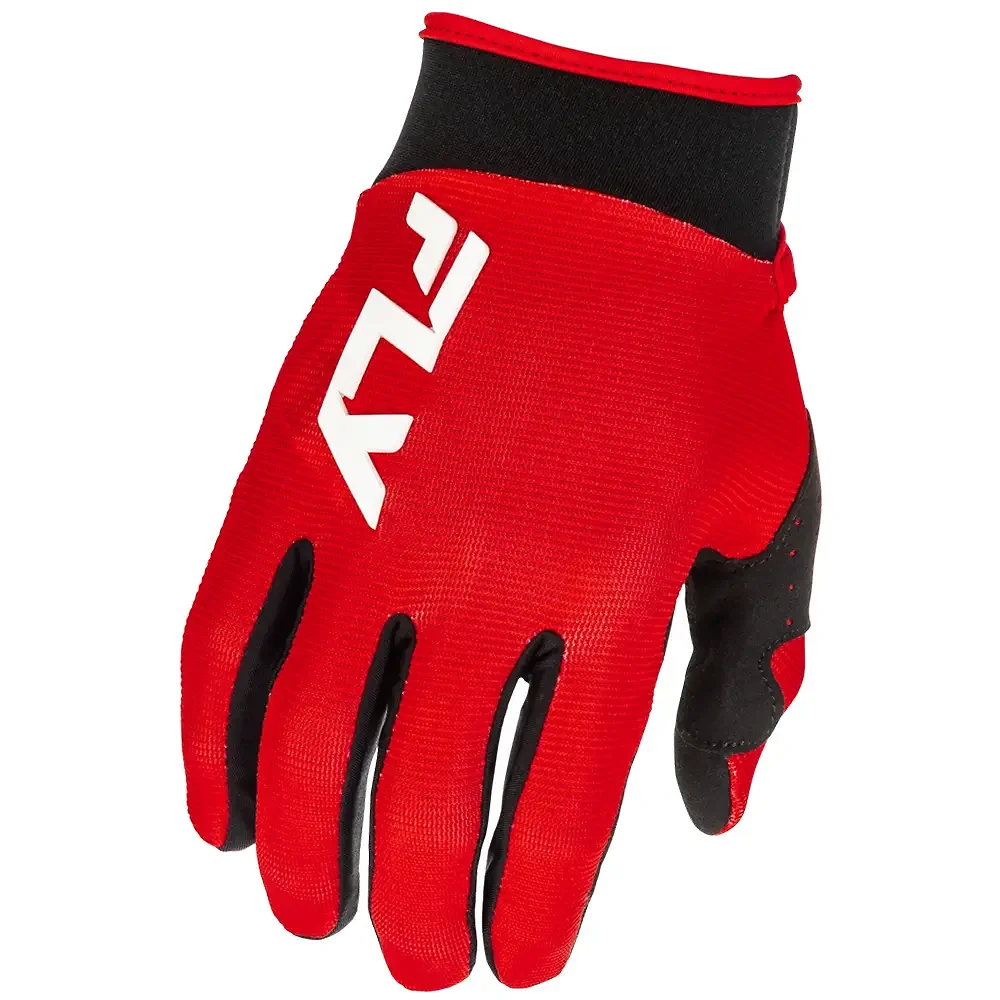 Detalle de pintura y diseño en tonalidad Rojo/Negro/Blanco, 3XL del PRO F-16 / Guantes MX - Moto Garage Miami