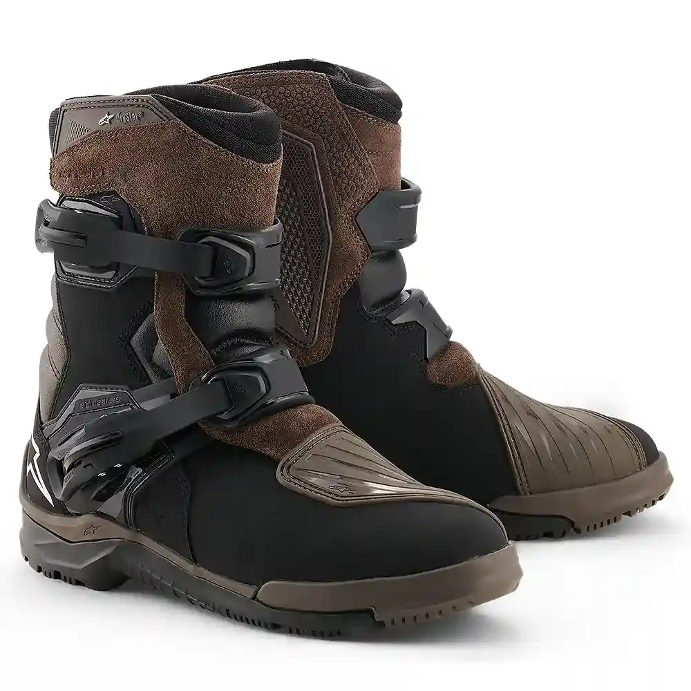 Detalle de pintura y diseño en tonalidad Marrón/Negro, 13 del BELIZE V2 Drystar® / Botas - Moto Garage Miami