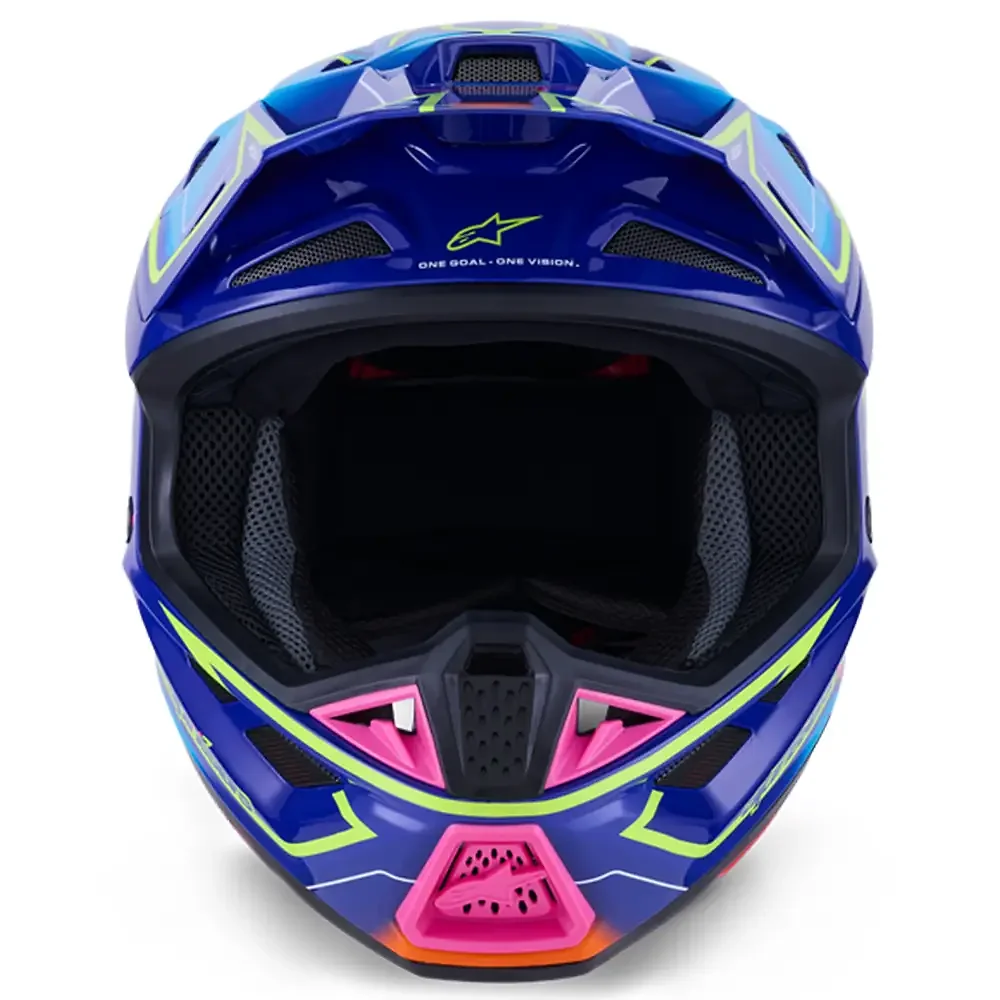 Perfil aerodinámico y sistema de ventilación del SM7 CAST - Casco Alpinestars - Moto Garage Miami