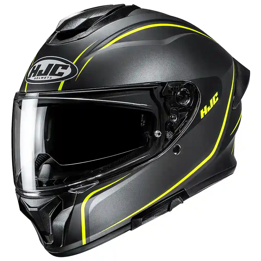 Toma estructural y acabado gráfico MC-3HSF, 2XL del modelo C71 Quez / Casco - Moto Garage Miami