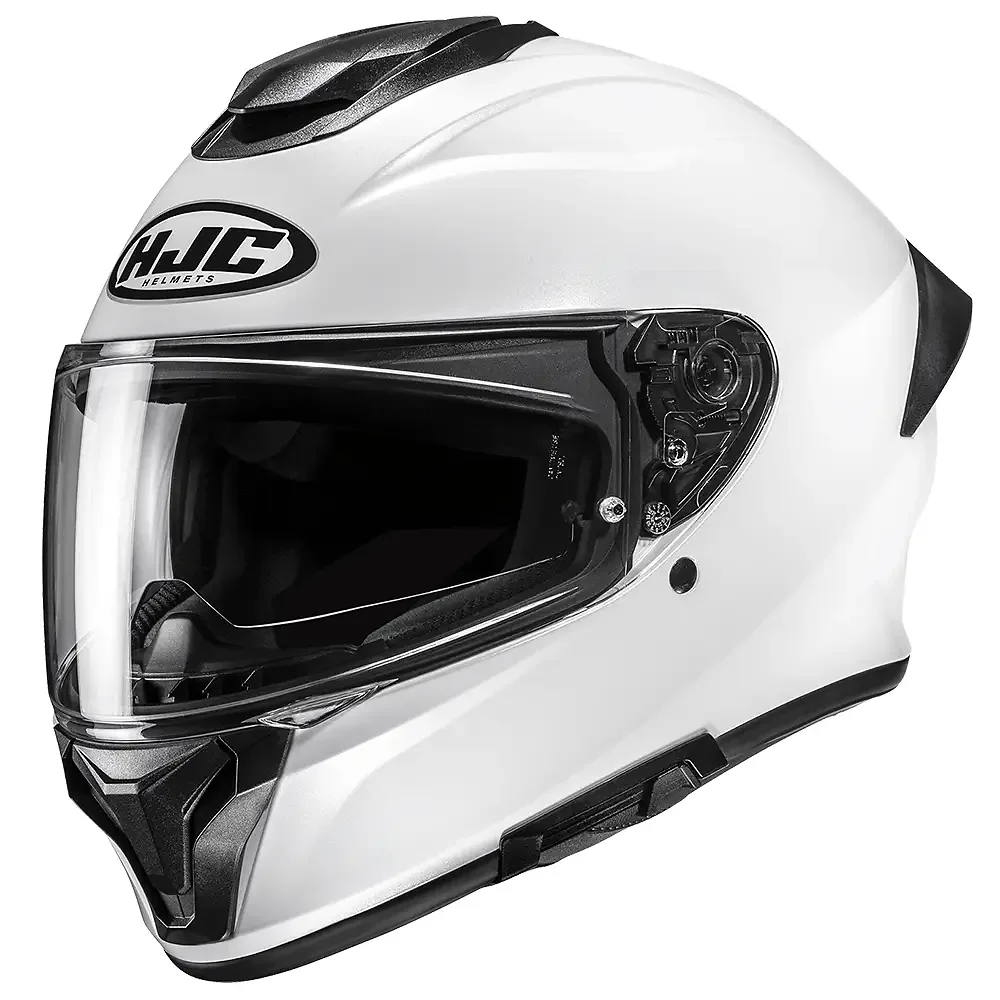 Toma estructural y acabado gráfico Blanco, 2XL del modelo C71 / Casco - Moto Garage Miami