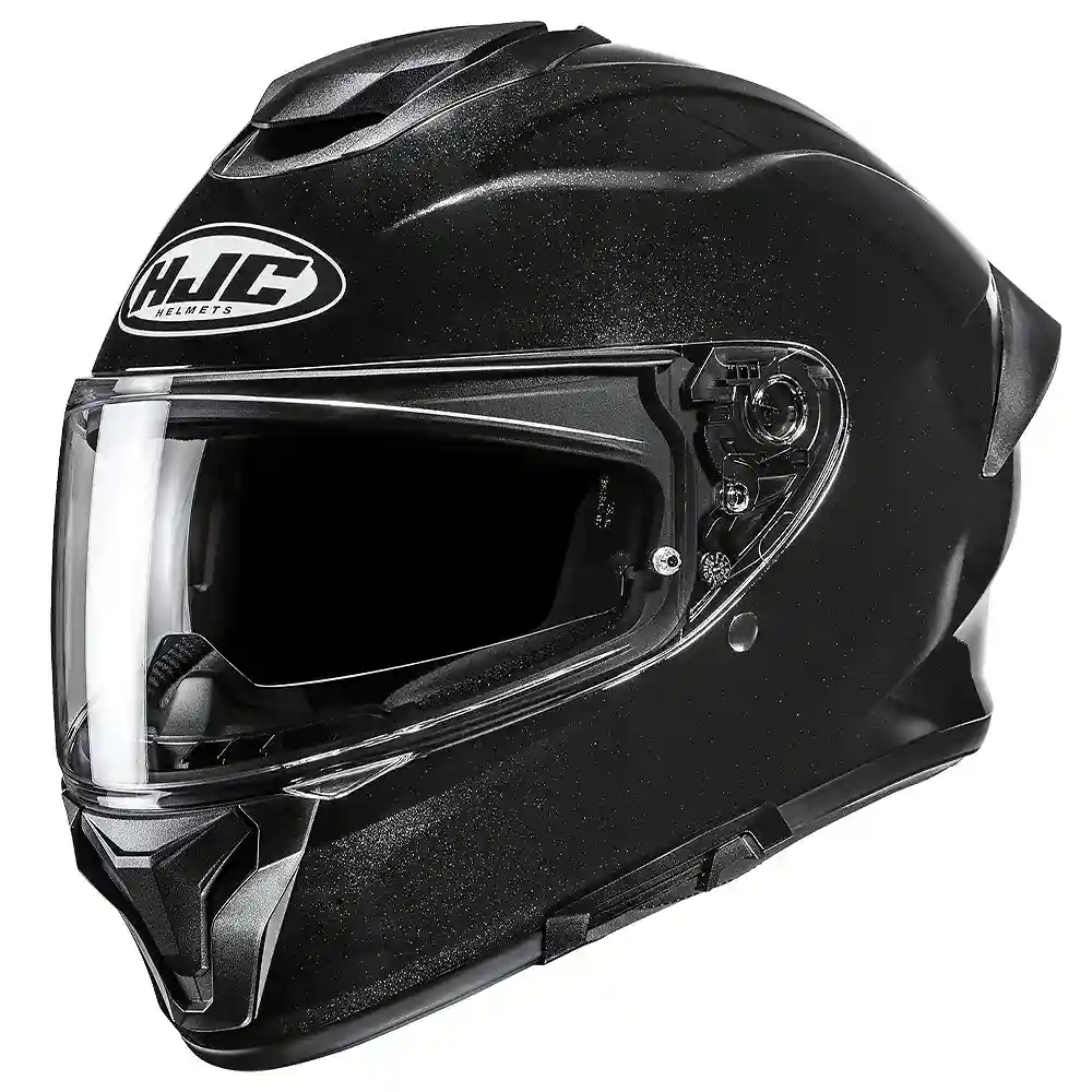 Materiales y estética visual de la versión Negro, 2XL del C71 / Casco - Moto Garage Miami