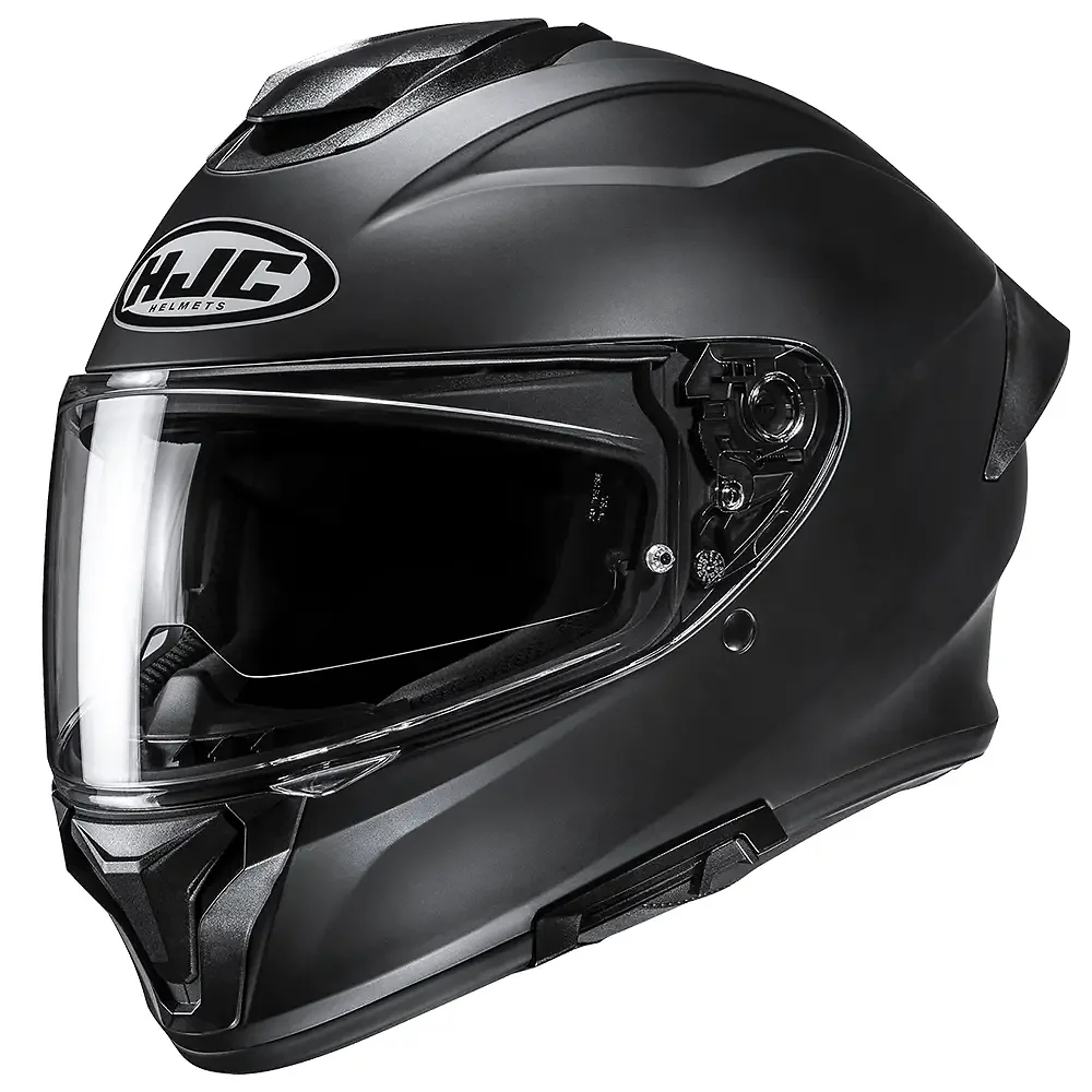 Toma estructural y acabado gráfico Negro Mate, 2XL del modelo C71 / Casco - Moto Garage Miami