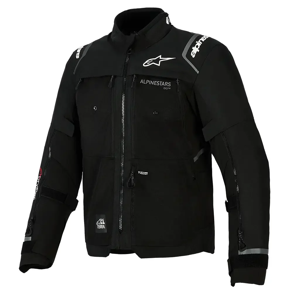 Materiales y estética visual de la versión Negro, 3XL del CUSCO DRYSTAR® / Chaqueta - Moto Garage Miami
