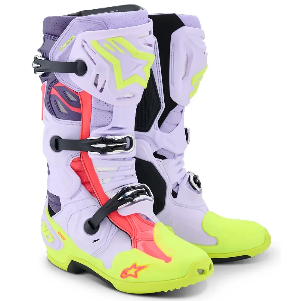 Acabado de fábrica en color 13 para el Tech 10 JETT LAWRENCE Supervented Botas - Moto Garage Miami