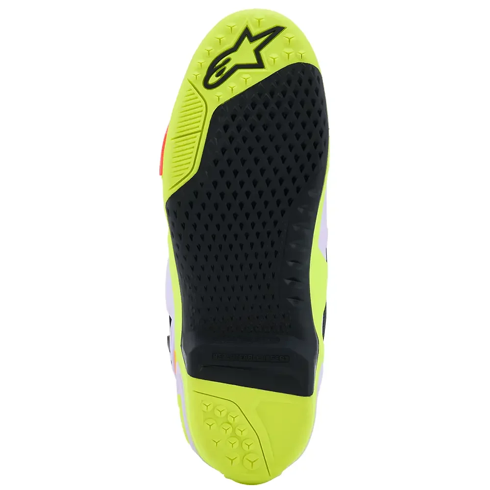 Perfil aerodinámico y sistema de ventilación del Tech 10 JETT LAWRENCE Supervented Botas Alpinestars - Moto Garage Miami