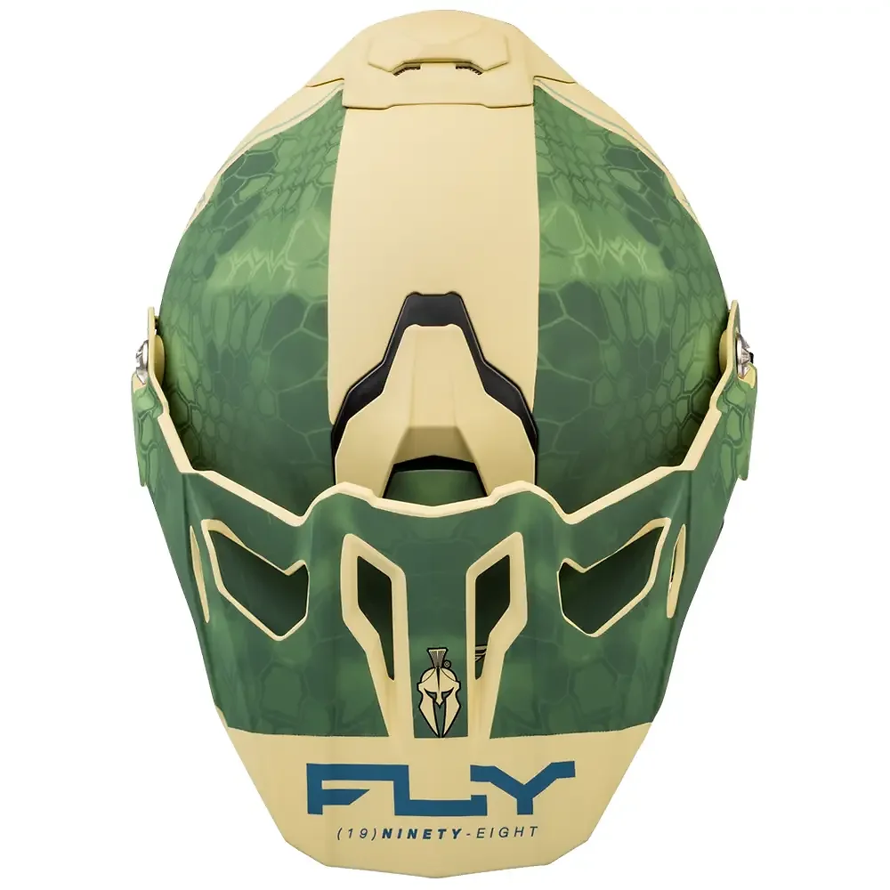 Acabados interiores y sistema de retención del modelo TREKKER KRYPTEK CONCEAL Casco Fly Racing - Moto Garage Miami