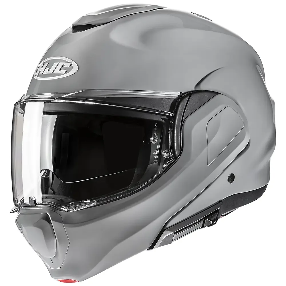 Materiales y estética visual de la versión Gris Nardo, 2XL del F100 / Casco - Moto Garage Miami