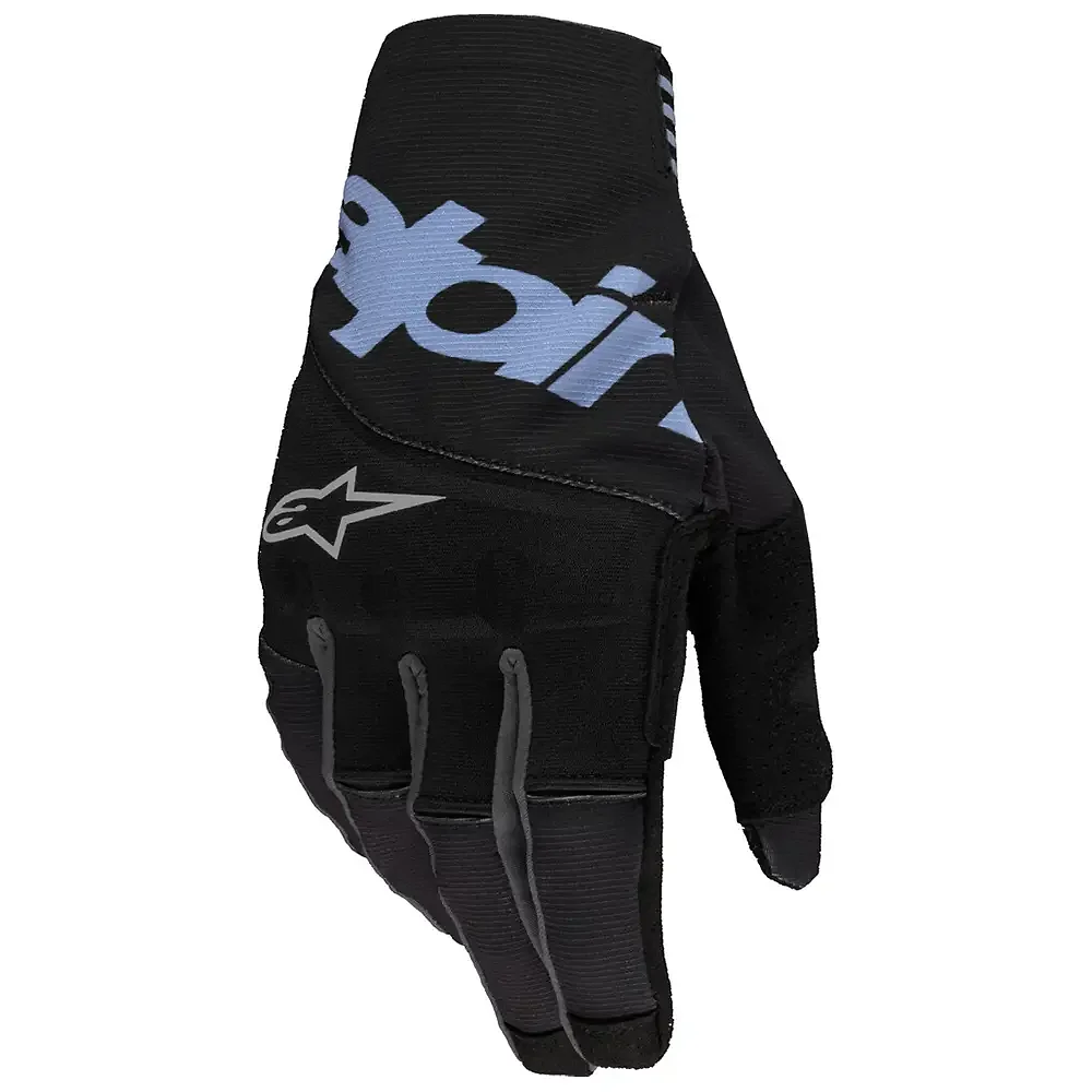 Detalle de pintura y diseño en tonalidad Negro, 2XL del Guantes TECHSTAR - Moto Garage Miami