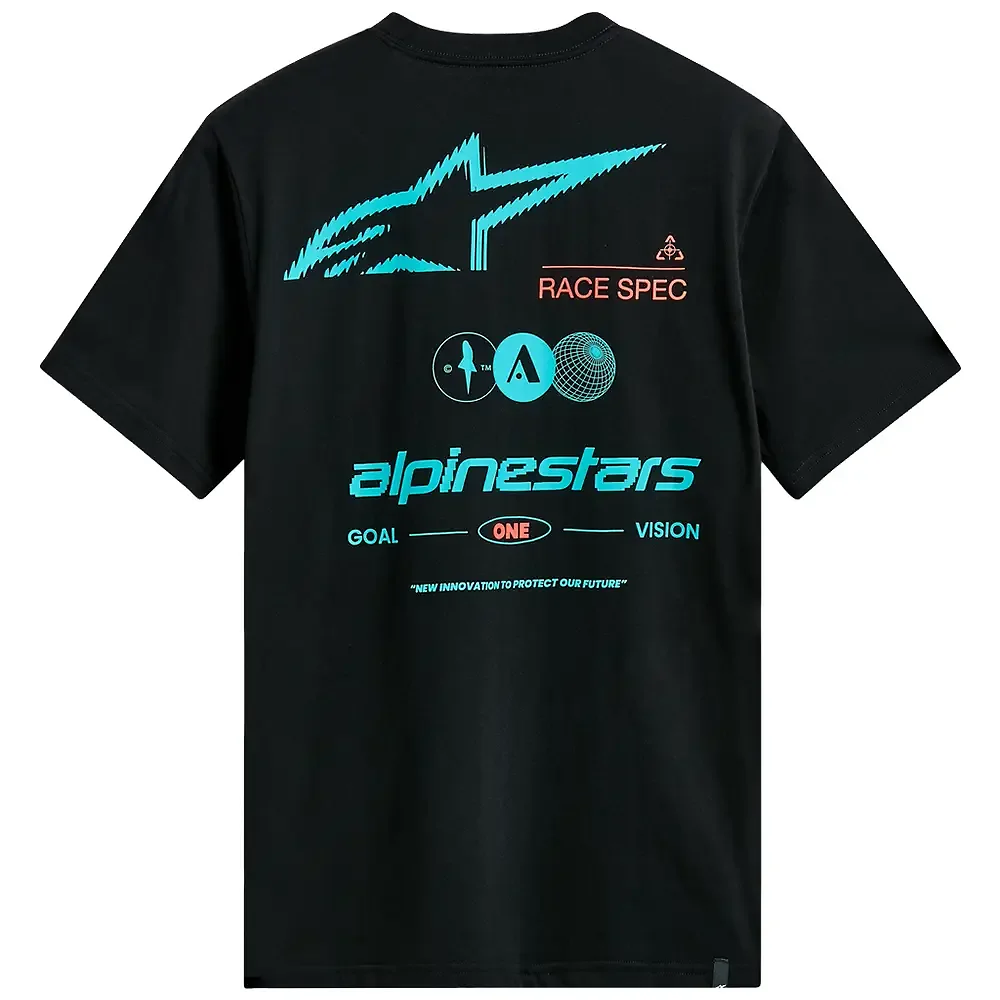 Perfil aerodinámico y sistema de ventilación del ASYM CSF - Camiseta Alpinestars - Moto Garage Miami