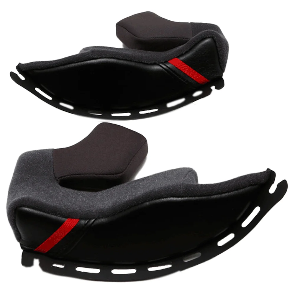 Toma estructural y acabado gráfico 43MM del modelo Jgo. de Almohadillas GT AIR - Moto Garage Miami