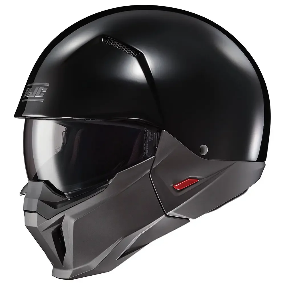 Detalle de pintura y diseño en tonalidad Negro, 2XL del i20 Casco - Moto Garage Miami