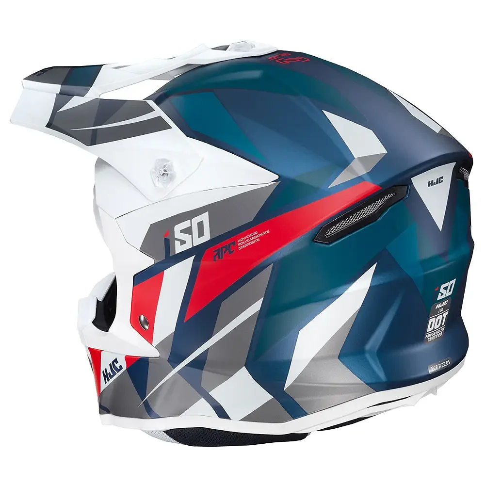 Detalle posterior y spoiler integrado del equipamiento i50 VANISH Casco HJC - Moto Garage Miami