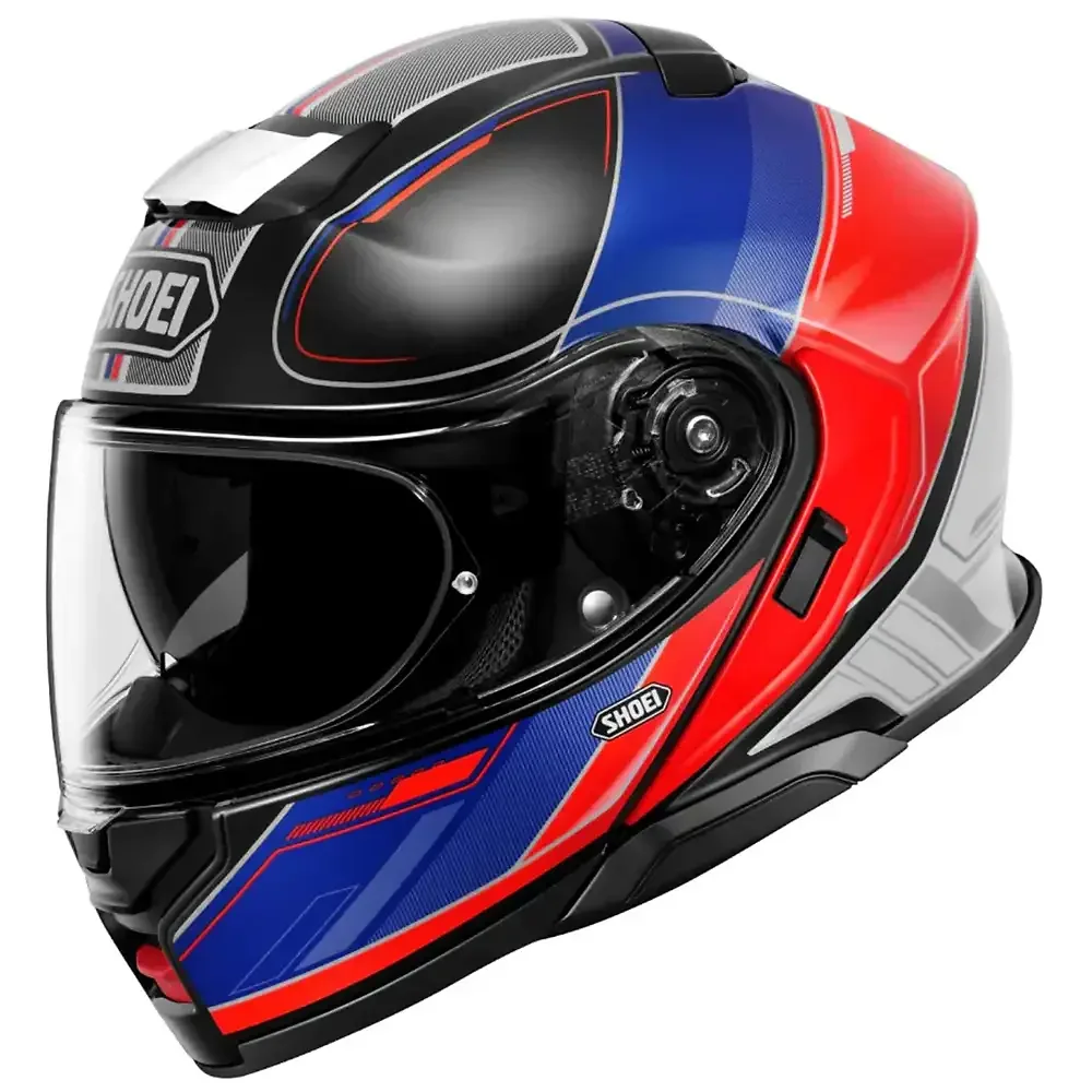 Detalle de pintura y diseño en tonalidad TC-10, 2XL del NEOTEC 3 Sharpen / Casco - Moto Garage Miami