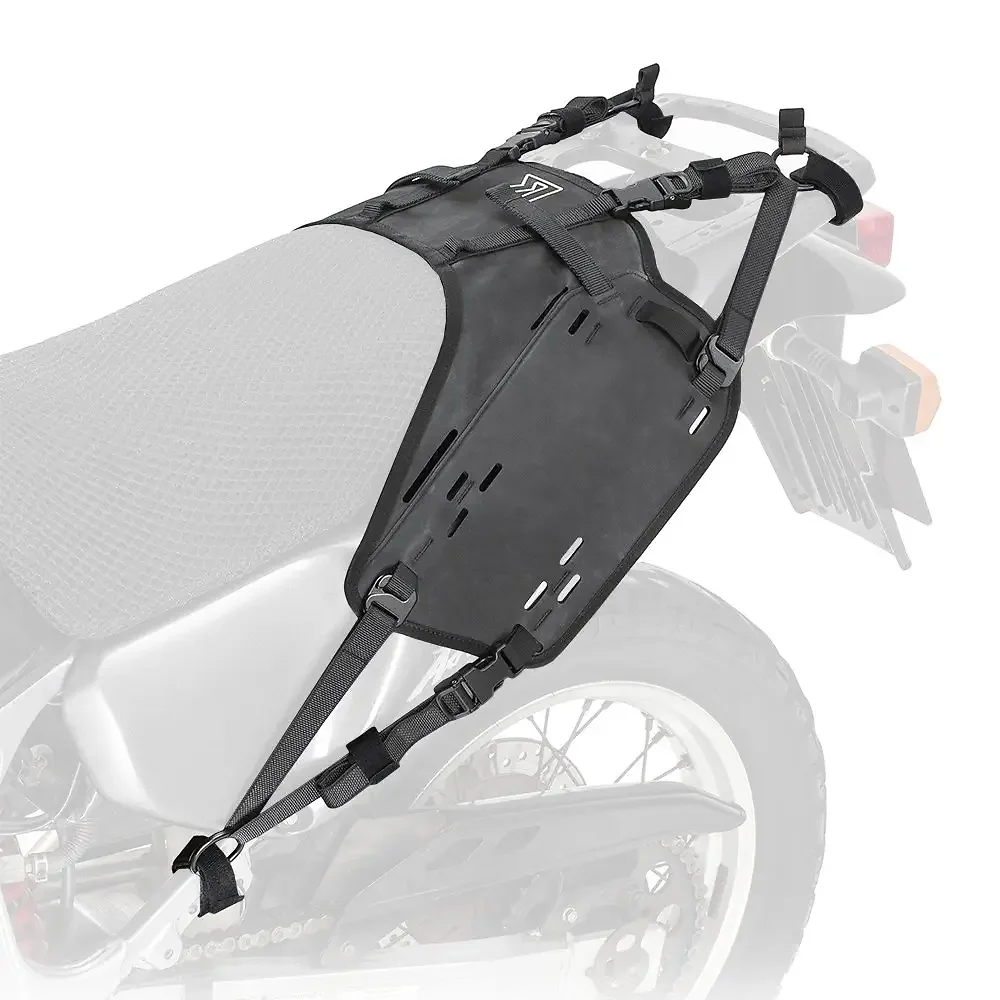 Vista frontal y diseño de calota del Base-OS ADVENTURE - Moto Garage Miami