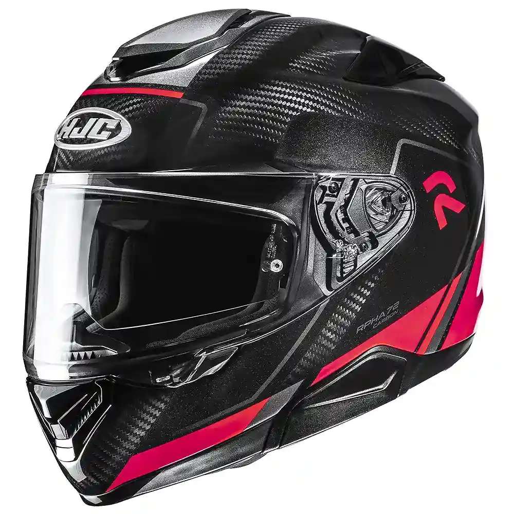 Toma estructural y acabado gráfico MC-1, 2XL del modelo RPHA 72 CARBON FYNEX / Casco - Moto Garage Miami